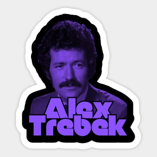 Alex trebek\\\original retro Sticker